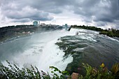 Niagara Falls, detail, USA, New York state, American Falls