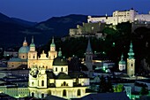 Austria, buildings, city, Europe, lights, night, Sa. Austria, Buildings, City, Europe, Holiday, Landmark, Lights, Night, Salzburg, Tourism, Travel, Vacation