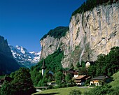 cliffs, landscape, Lauterbrunnen, mountains, sky, S. Cliffs, Holiday, Landmark, Landscape, Lauterbrunnen, Mountains, Sky, Swiss, Switzerland, Europe, Tourism, Travel, Vacation, Wate