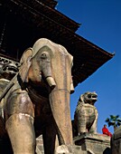 Asia, bhaktapur, buddhist, elephants, Nepal, Asia, . Asia, Bhaktapur, Buddhist, Elephants, Holiday, Landmark, Nepal, Nyatapola, Temple, Tourism, Travel, Vacation