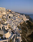 Cyclades Islands, Fira, Greece, Santorini, Thira, . Cyclades, Fira, Greece, Europe, Holiday, Islands, Landmark, Santorini, Thira, Tourism, Travel, Vacation