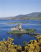 Eilean Donan Castle, Highlands, Loch Duich, Scotlan. Castle, Donan, Eilean, Highlands, Holiday, Landmark, Loch duich, Scotland, United Kingdom, Great Britain, Tourism, Travel, Vacat