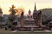 BUDDHA, WAT MAHATHAT, SUKHOTHAI, THAILAND