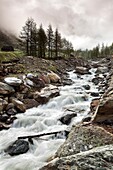 River, Switzerland Alps