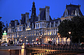 France, Paris, Hôtel de Ville, City Hall