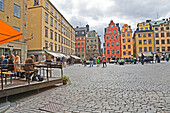 Main square in Gamla Stan, Old Town Stockholm, Sweden