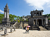Vietnam -Nov.2009 Hue City Khai Ding Mausoleum (W.H.)