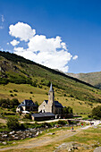 Spain-August 2009 Catalunya Region Aran Valley Montgarri Church