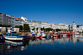 Spain-September 2009 Galicia Region La Coruña City Marina de La Coruña
