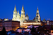 Spain-September 2009 Galicia Region Santiago de Compostela City The Cathedral (W.H.)