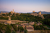 Spain-September 2009 Castilla and Leon Region Segovia City El Alcazar Castle (W.H.)
