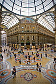 Italia, October 2009 Milano City Vitorio Emmanuelle Galleria