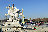 France, Ile-de-France, Paris, 1st, Bank of the Seine, Garden of the Tuileries