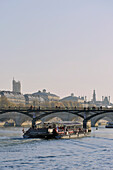 France, Ile-de-France, Paris, 1st, Bank of the Seine, Bridge of Art