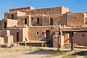 Adobe Buildings of Taos, Taos, New Mexico, USA