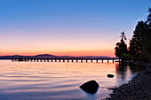 Government Pier at Dawn, Salt Spring Island, BC, Canada