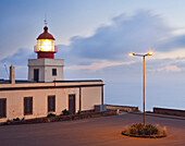 Light tower at the Ponta do Pargo, West point, Madeira, Portugal