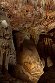 Pferd, prähistorische Malerei, Höhlenmalerei, ca 15 000 v Chr, Caballo del Camarin, Cueva de la Pena de Cadamo, Höhle, San Roman de Cadamo, bei Pravia, Asturien, Replika, Parque de la Prehistoria de Teverga, Prähistorischer Park von Treverga, Teverga, Pro