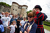 Beefeater at the Tower of London, London, England, Great Britain