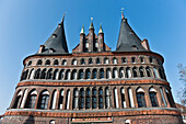 Holstentor, Unesco Weltkulturerbe, Lübeck, Schleswig Holstein, Deutschland