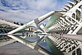 Spain, Valencia City, The City of Arts and Science built by Calatrava.
