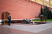 Rusia, Moscow City ,Tomb of the unknown soldier at the Kremlin