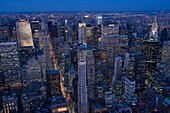 MIDTOWN SKYLINE MANHATTAN NEW YORK CITY USA
