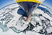 The Lindblad Expedition ship National Geographic Explorer on expedition in Antarctica