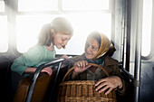 Old Woman with a young girl