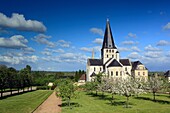 Abbey church of St  Georges, Saint-Martin-de-Boscherville, Seine-Maritime department, Upper Normandy, France
