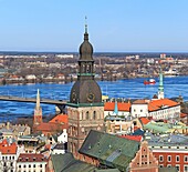 Tower of Riga Cathedral, Riga, Latvia