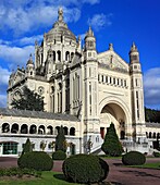 Basilica of St  Therese, Lisieux, Calvados departement, Lower Normandy, France