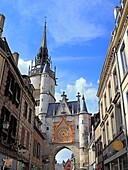 Clock Tower, Auxerre, Yonne department, Burgundy, France
