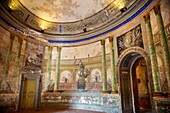 Hallway entrance Interior of Baroque Villa Palagonia - Baghera Sicily