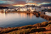 Naxos  Chora  town  Greek Cyclades Islands Greece