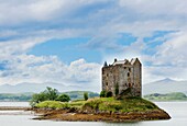 Eilean Donan Castle in Loch Alsh, Scotland