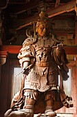 Komukuten statue, Todaiji Temple, Nara, Japan  The world famous Todaiji Temple designated as world heritage contains various pavilions and halls including many designated as national treasures of Japan Among them the Daibutsuden Hall is the world s larges