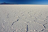 Frozen salt lake called ´Salar de Uyuni´ in Bolivia