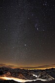 Southern France, Hautes Pyrenees, Pic du Midi de Bigorre Observatory, Stars