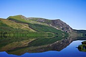 Wales,Gwynedd,Snowdonia National Park,Lake and Mountains