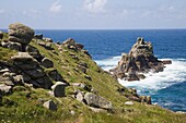 England,Cornwall,Cliffs at Lands End