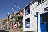 England,Cornwall,St Ives,Fishermens Cottages