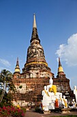 Thailand,Ayutthaya,Ayutthaya Historical Park,Wat Yai Chai Mongkhon