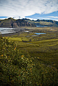 View of Skaftafell National Park, Iceland