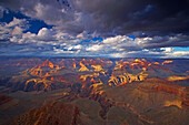 Blick vom Javapai Point über den Grand Canyon, South Rim, Grand Canyon National Park, Arizona, USA, Amerika