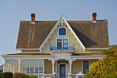 Wooden house at Mendocino, California, USA, America