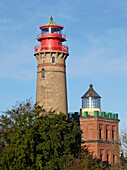 Lighthouses of Cape Arkona, Wittow peninsula, Island of Ruegen, Mecklenburg Western Pomerania, Germany, Europe