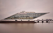 Office building at Docklands at Hamburg dockside, around Hamburg harbour, Elbe, Germany, Europe