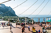 Piazzetta in Capri Stadt, Capri, Kampanien, Italien