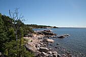 Rocky coastline, Hanko, Southern Finland, Finland, Europe